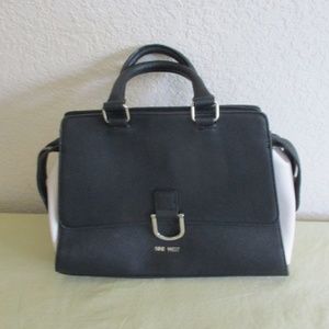 Nine West Handbag Pebbled Leather